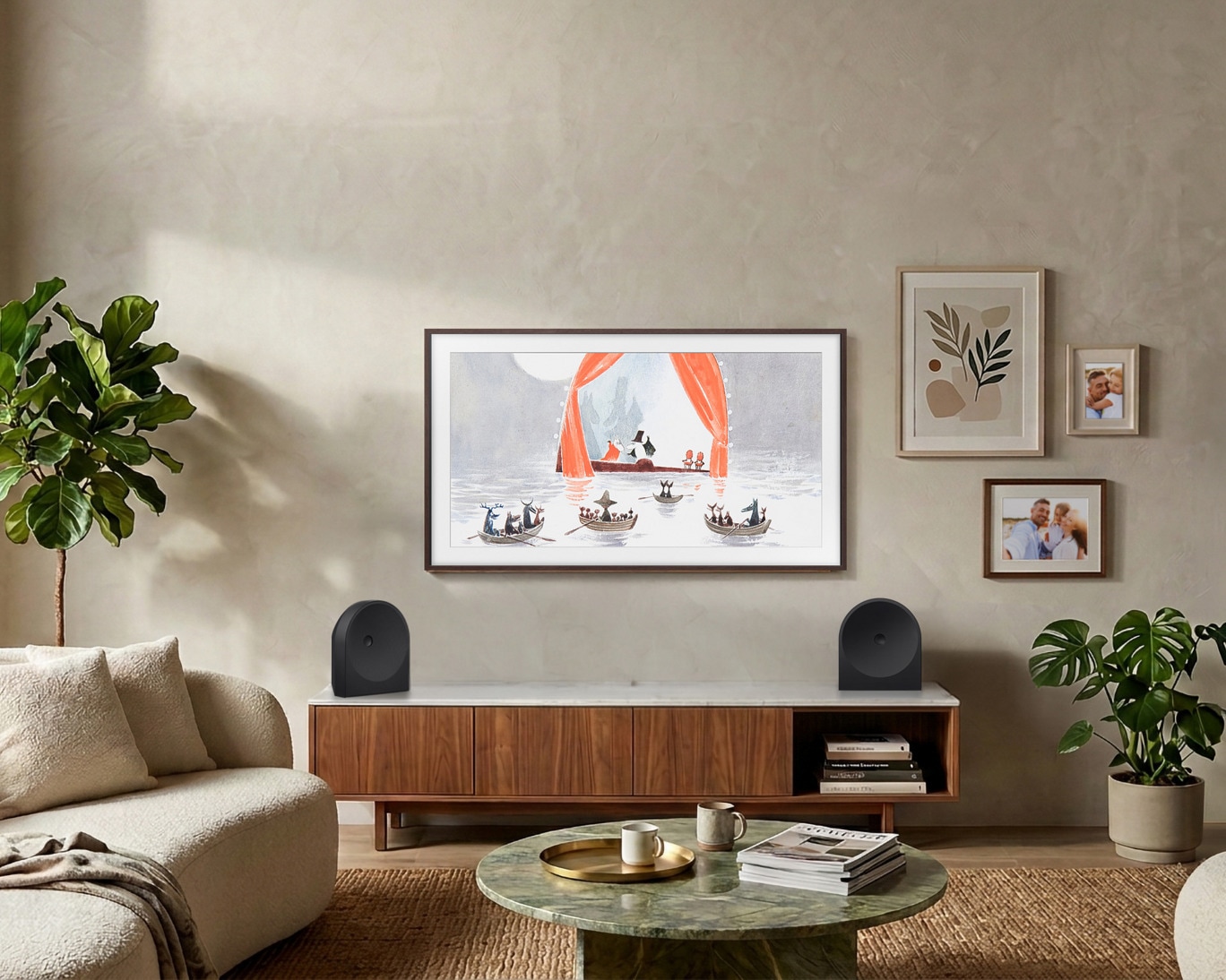 65" The Frame LS03HA 4K Samsung Vision AI Smart TV (2026) Чорний