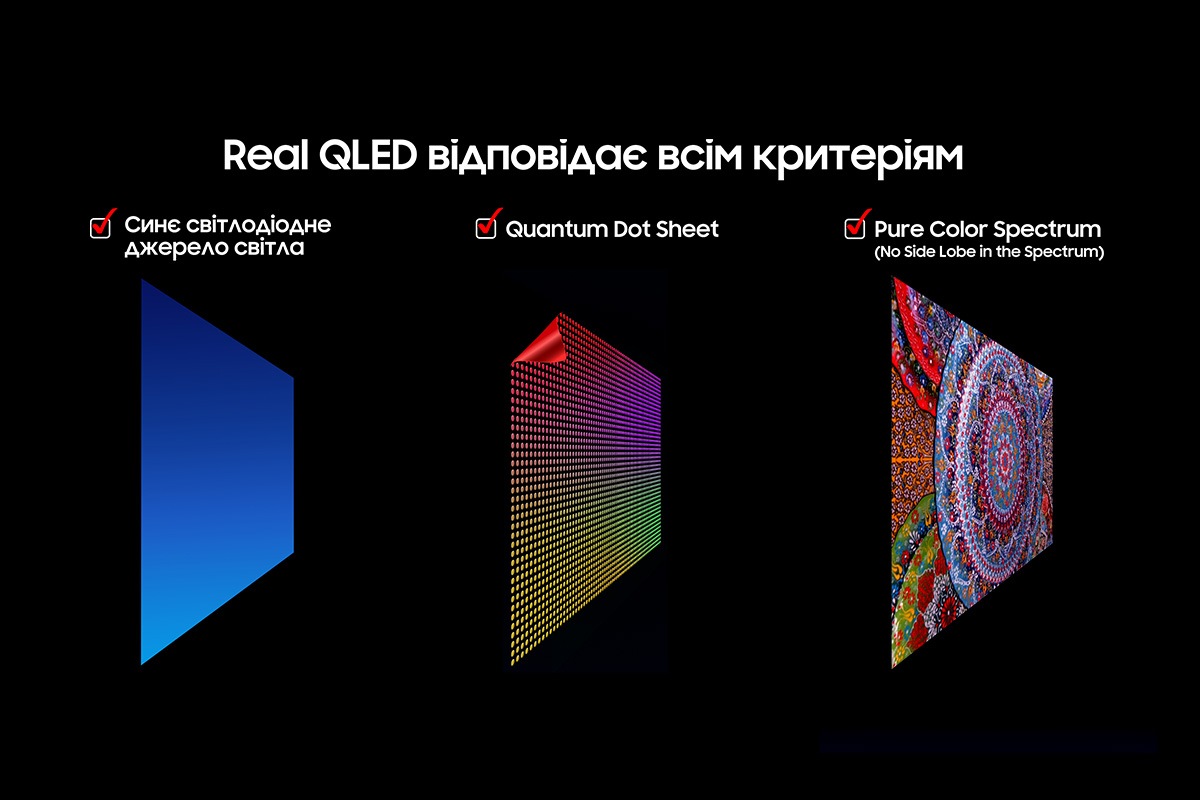 65" QLED QEF1 4K Samsung Vision AI Smart TV (2025) Титановий сірий