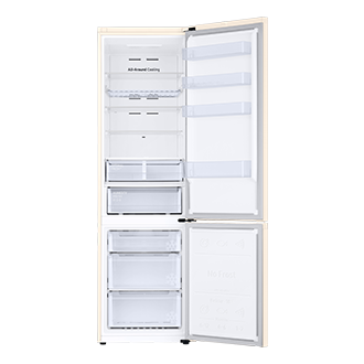 front-open-without-food Beige Wood