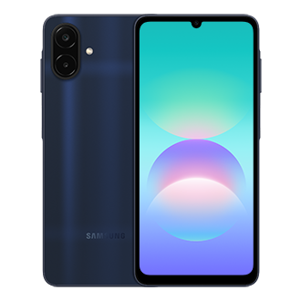 Galaxy A08 Front Dark Blue 