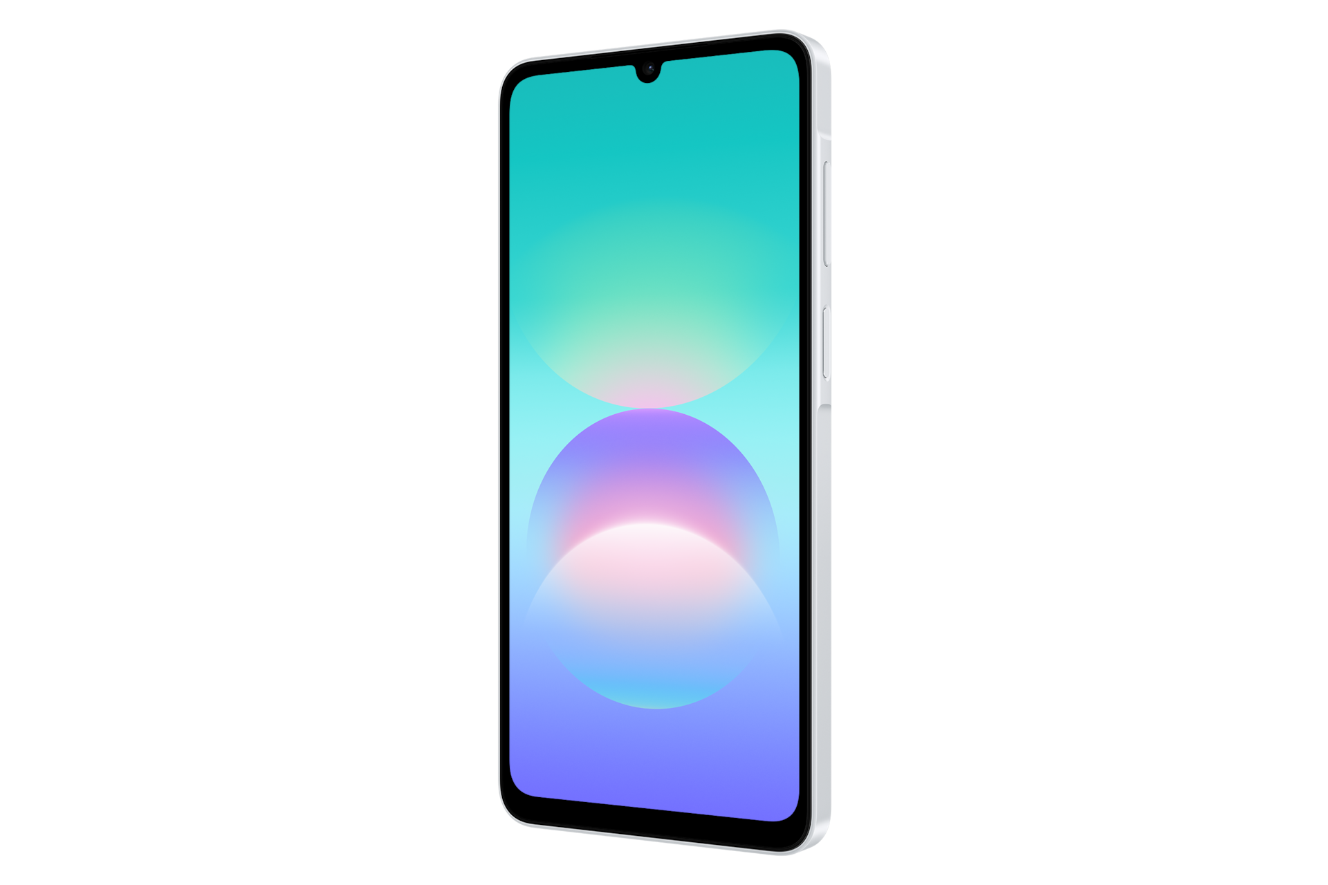 Galaxy A08 Front-R30 Silver 