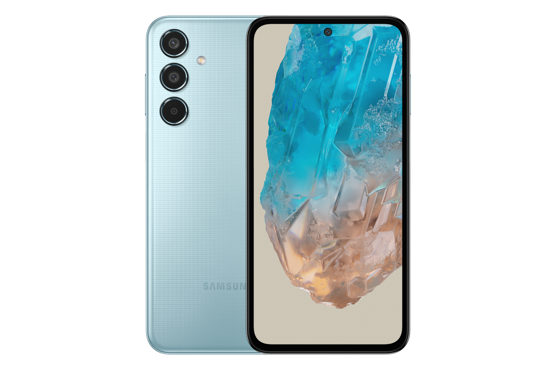 Смартфон Samsung Galaxy M35 5G 6/128GB Блакитний (SM-M356BLBBEUC ...