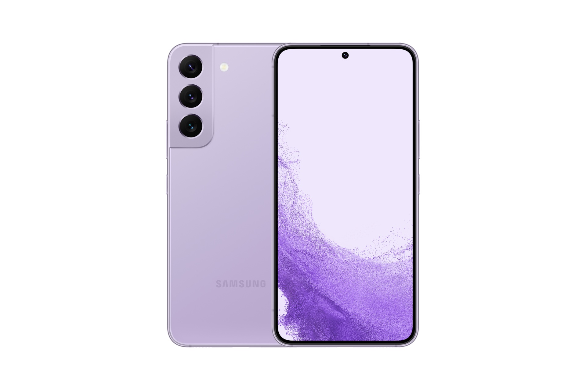 Galaxy S22 (SM-S901BLVGSEK) - front Bora Purple