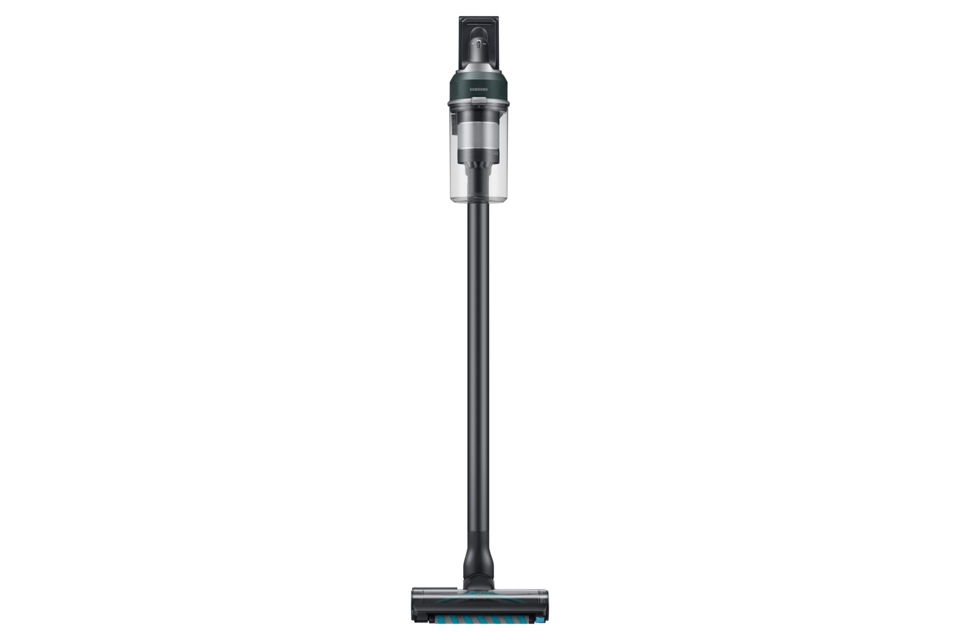 Jet 85S Stick VC 250W / 60 Min. 2.43kg with the Slim LED Brush Front1 Phantom Green 