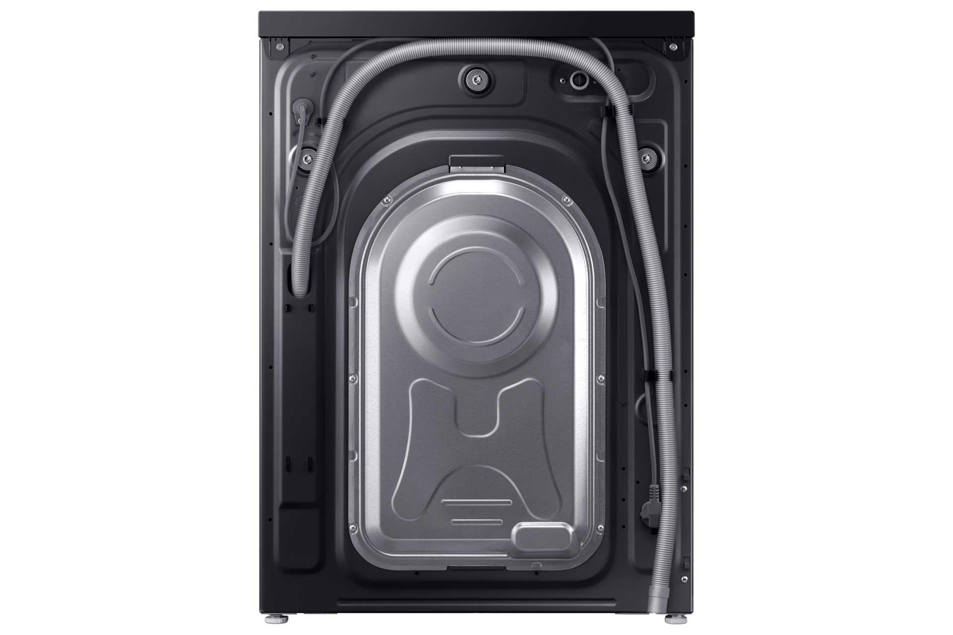 WW5000D FL Washer with SmartThings AI Energy Mode A-10% Extra Energy Efficiency 11kg Back Black 