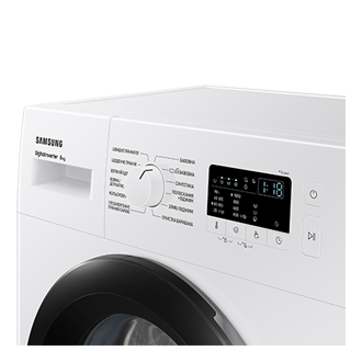 [Пральна машина WW60Á3100B~É/ÚÁ з функцією пари, 6 кг - фото d~étáí~l1 Whí~té]