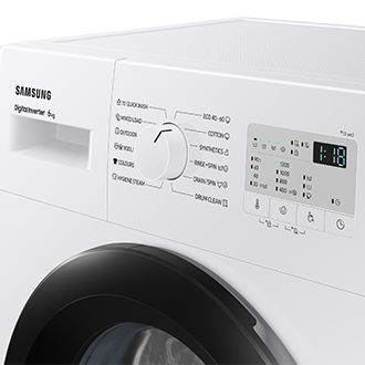 6kg WW3000AM Front loading Washer with Digital Inverter Technology and Hygiene Steam Detail1 White 