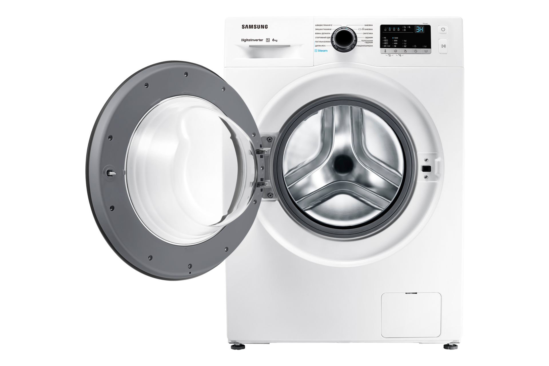 [Пральна машина WW3000J з É~có Bú~bblé~ та Búbb~lé Só~ák (WW~62J32G0PW~/ÚÁ) - фото 2]