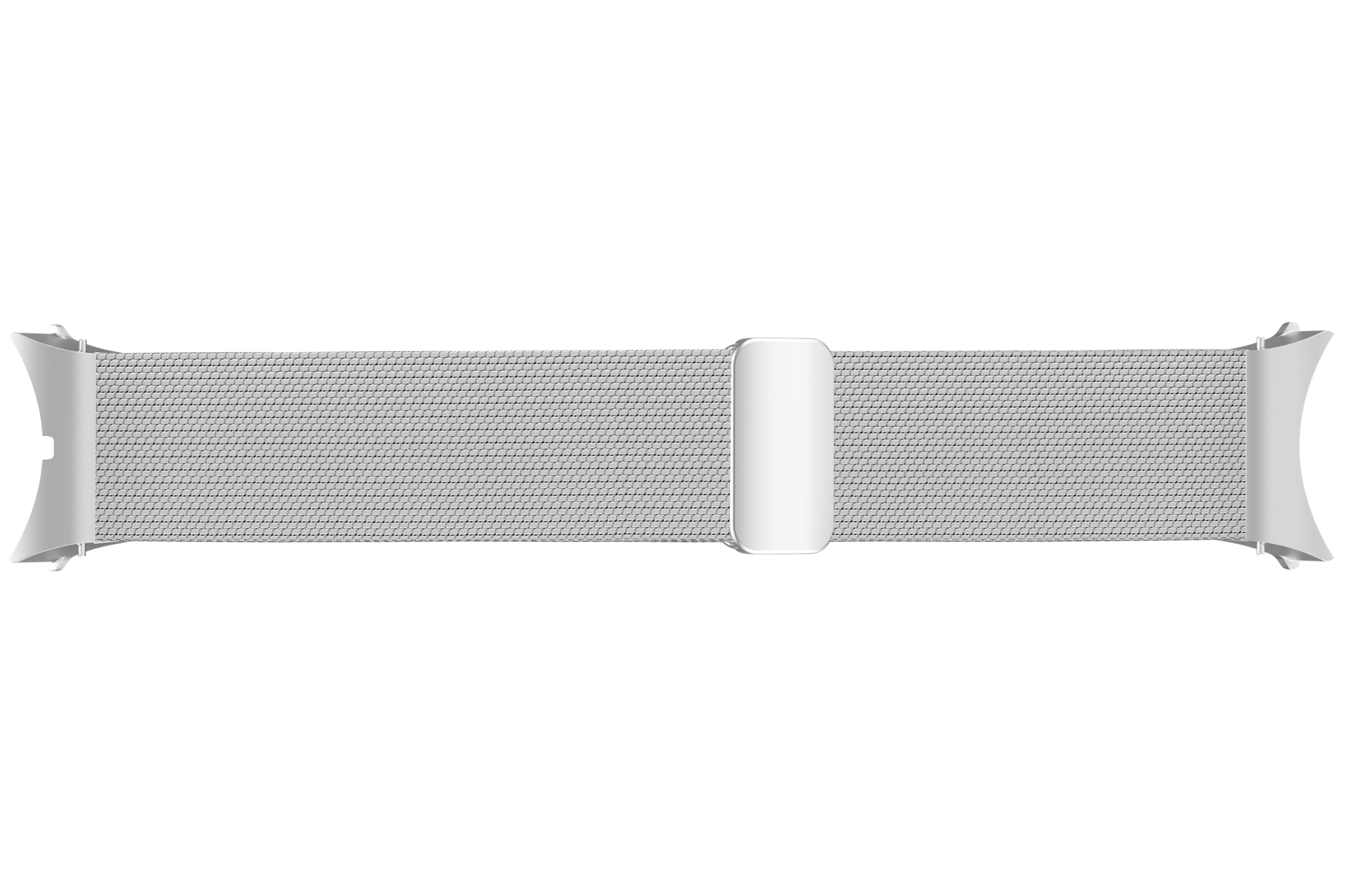 Milanese loop 44mm online silver