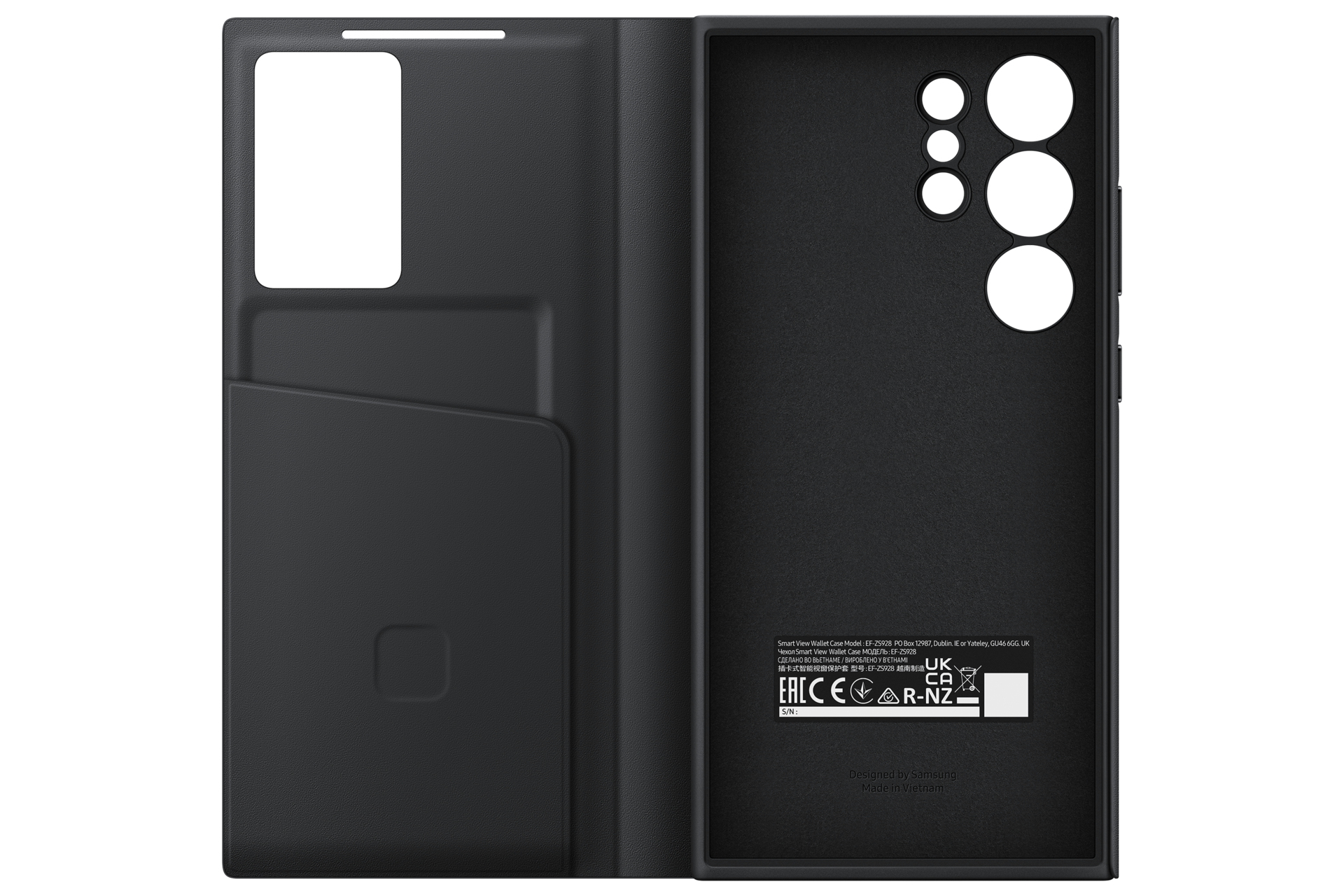 front-open Black