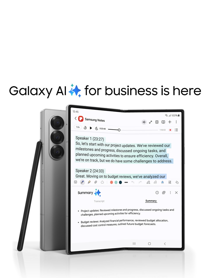 Galaxy Z Fold6 | View Specs | Samsung Business UK Galaxy Z Fold6 | View Specs | Samsung Business UK