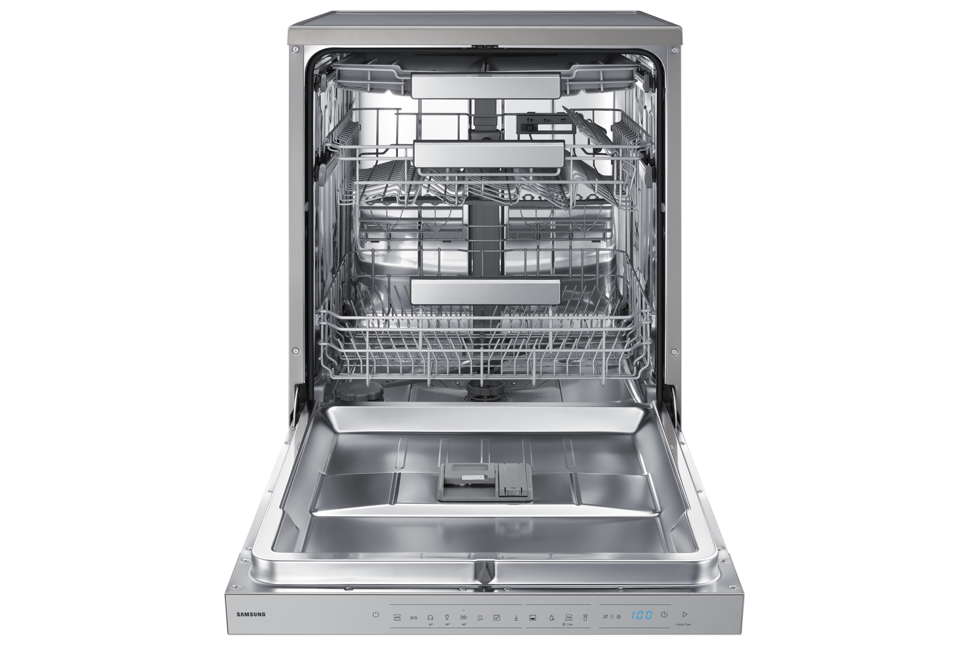Freestanding Dishwasher Series 7 AutoRelease™ 14 Place Settings Front-Open2 Silver 