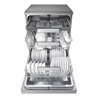 Freestanding Dishwasher Series 7 AutoRelease™ 14 Place Settings Front-Open3 Silver 