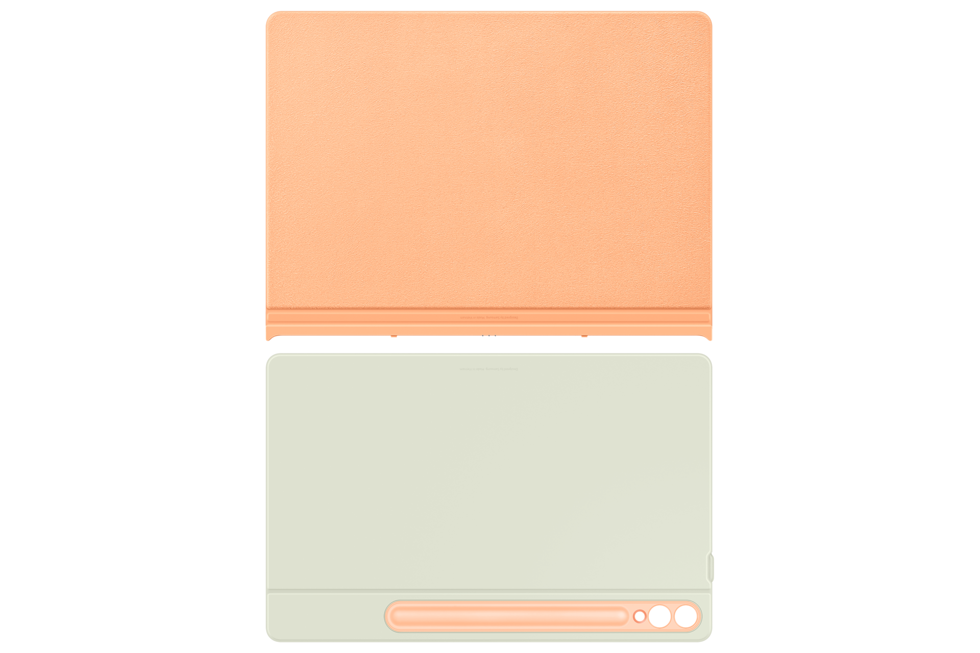 Samsung Orange Smart Book Cover For Tab S10+, Tab S9+ & Tab S9 Fe+