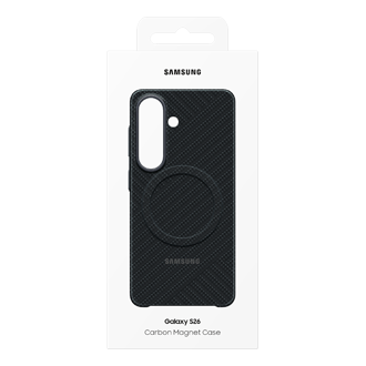 Galaxy S26 Carbon Magnet Case Package Black 