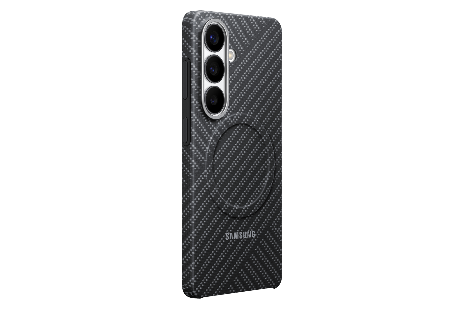 Galaxy S26 Carbon Magnet Case Dynamic Dark Gray 