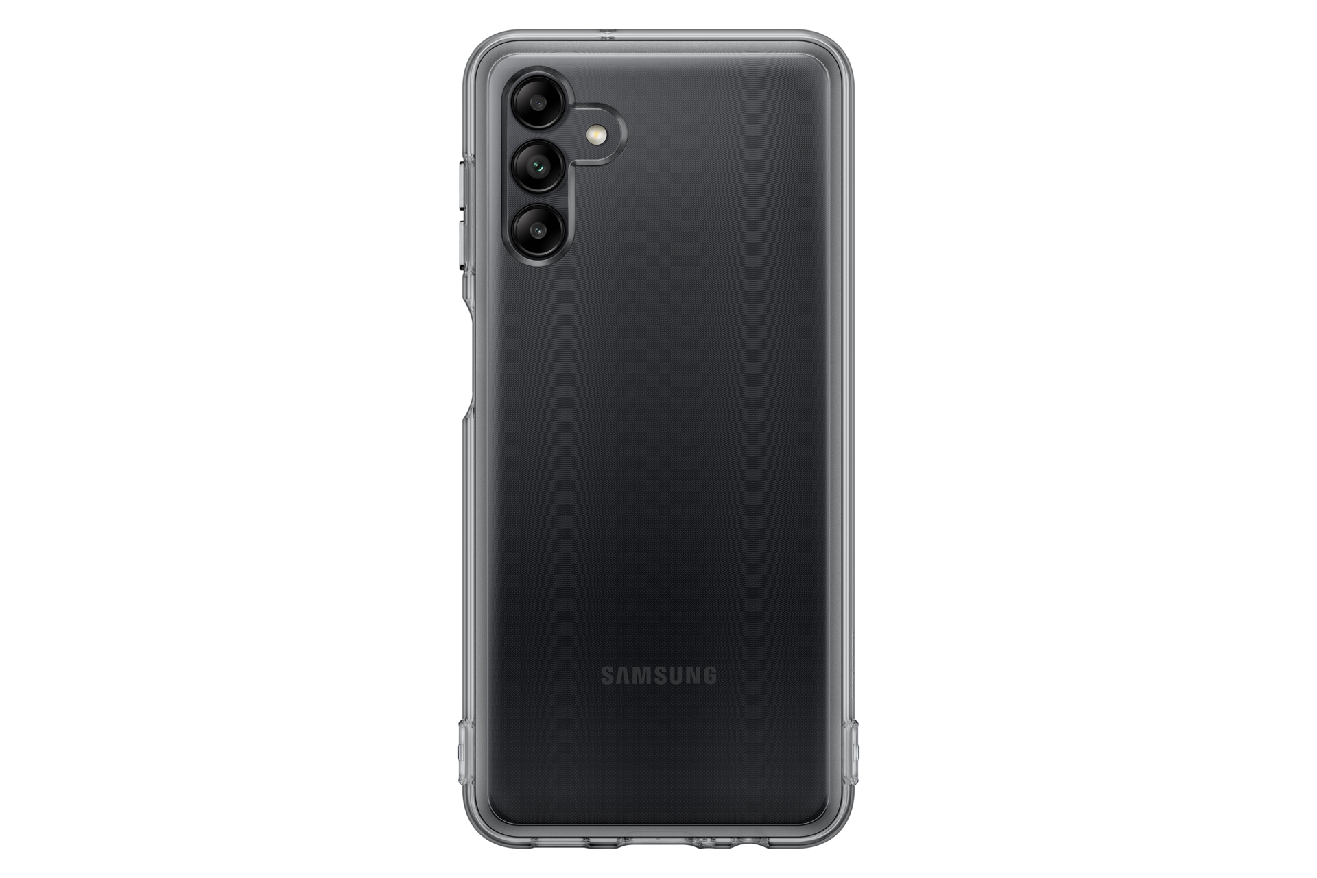 Buy Galaxy A04s Black Soft Clear Phone Case Samsung UK