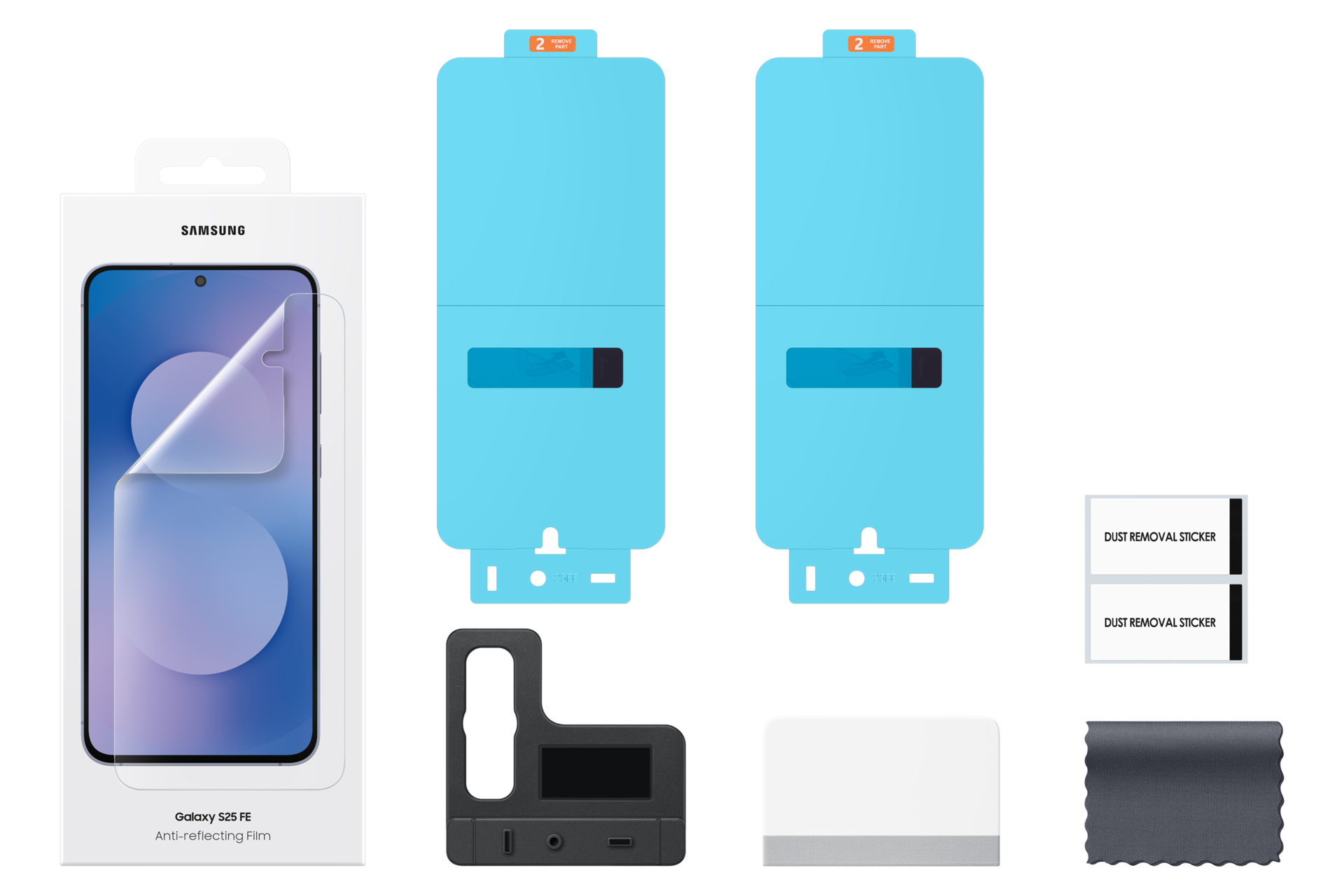 Anti-reflecting Film screen protector for Galaxy S25 FE Set Transparent 