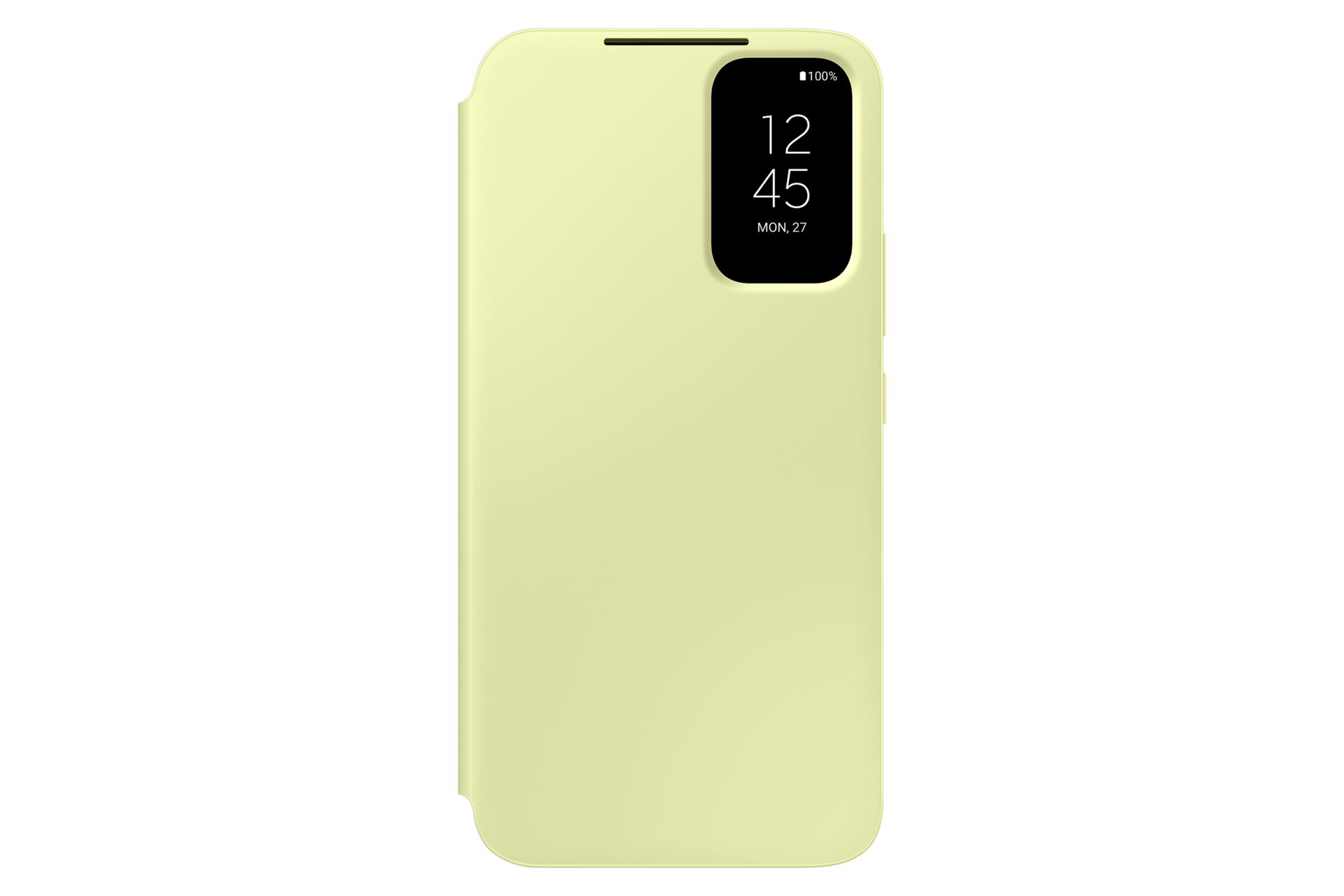 Samsung Smart View Wallet Case For Galaxy A34 In Lime (Ef-Za346cgegww)