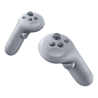 Galaxy XR Controllers Dynamic2 Light Gray 