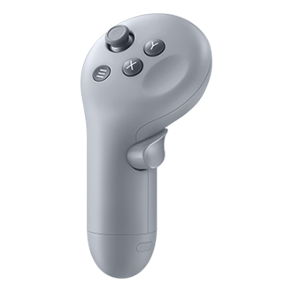 Galaxy XR Controllers Left-R-Perspective Light Gray 