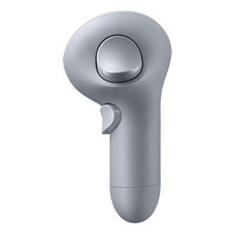 Galaxy XR Controllers Left-Back Light Gray 