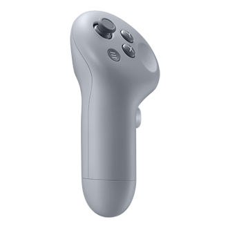 Galaxy XR Controllers Left-L-Perspective Light Gray 