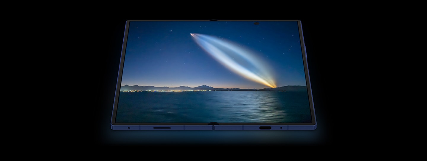Galaxy Z Fold7's display is smooth and bright for immersive viewing.