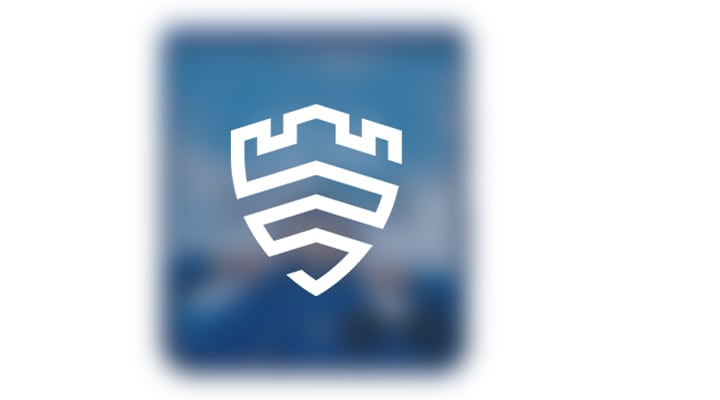Logotipo de Samsung Knox sobre la pantalla de cubierta del Galaxy Z Flip7 plegado.
