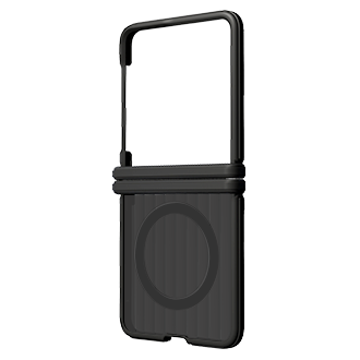Galaxy Z Flip8 Hybrid Shield Magnet Case Side Black 
