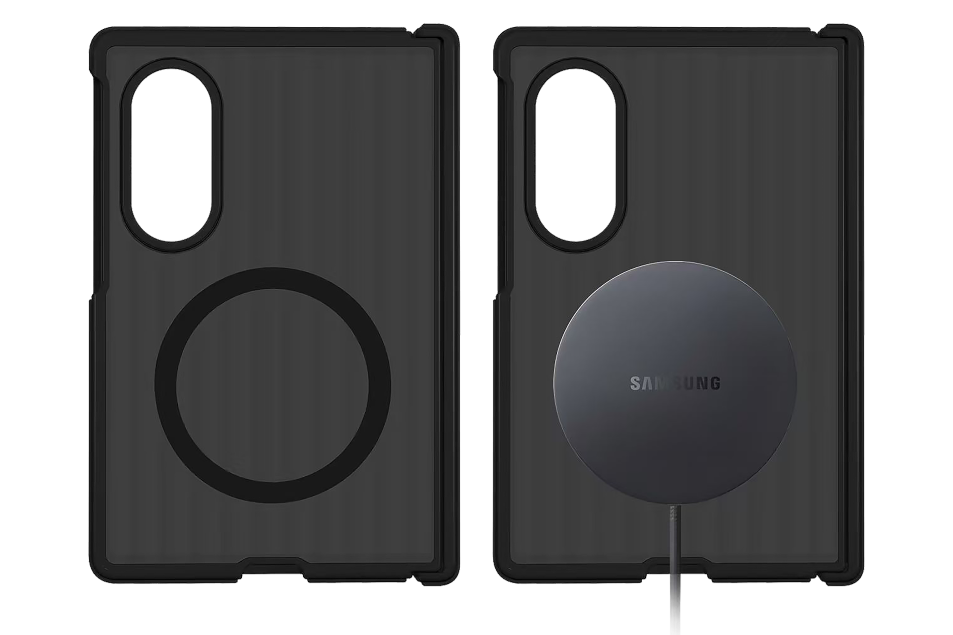 Galaxy Z Fold8 Hybrid Shield Magnet Case Set Black 