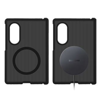 Galaxy Z Fold8 Hybrid Shield Magnet Case Set Black 