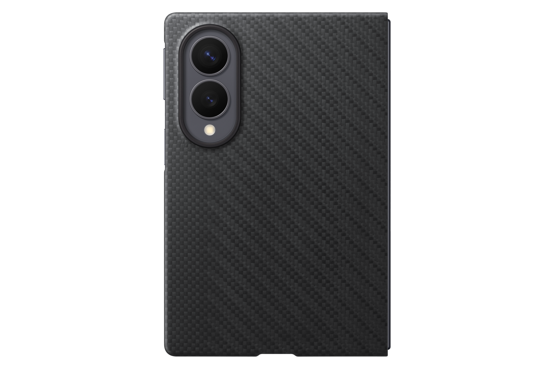 Galaxy Z Fold8  Carbon Magnet Case Front3 Black 
