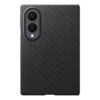 Galaxy Z Fold8  Carbon Magnet Case Front3 Black 