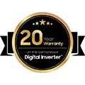 20-year warranty on the compressor