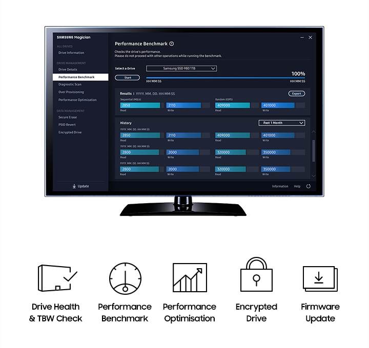 Buy 980 NVMe 250GB-1TB SSD MZ-V8V1T0BW Samsung UK