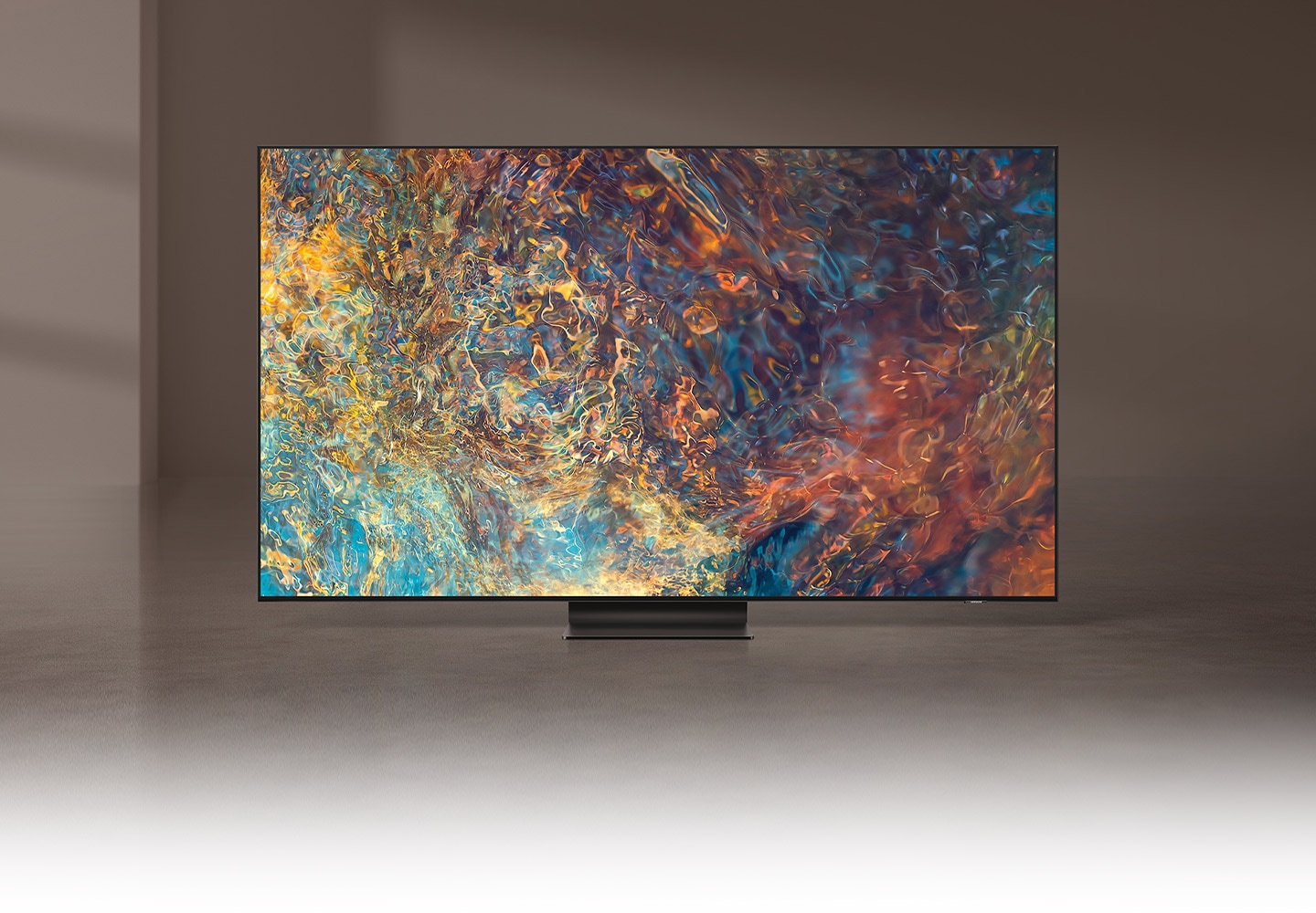 QN95A displays intricately blended color graphics which demonstrate long-lasting colors of Quantum Dot technology.