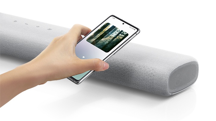 Samsung soundbar hot sale bluetooth iphone