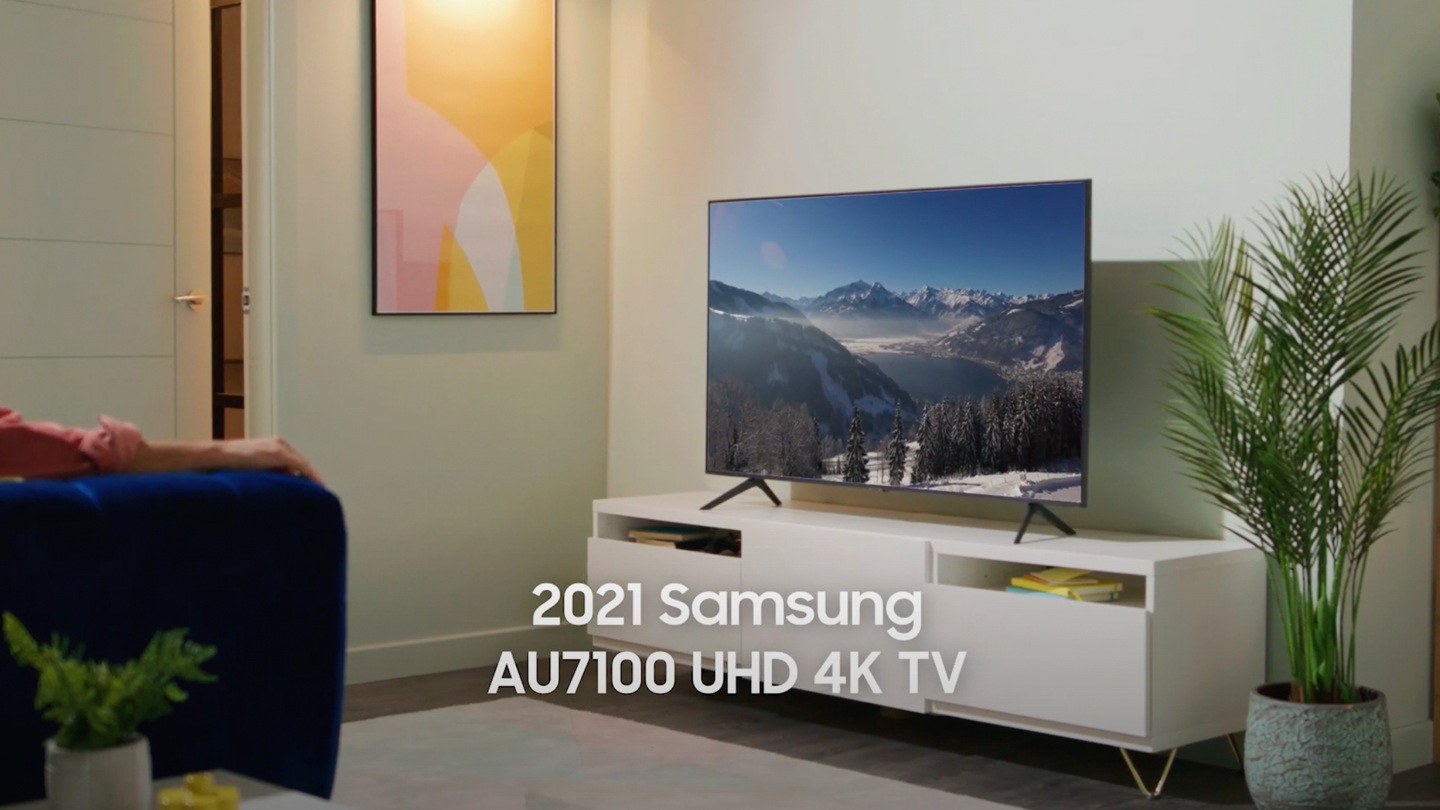 Samsung TV 43 Smart 4K Crystal UHD - Série 7 43AU7100 - Electro Mall