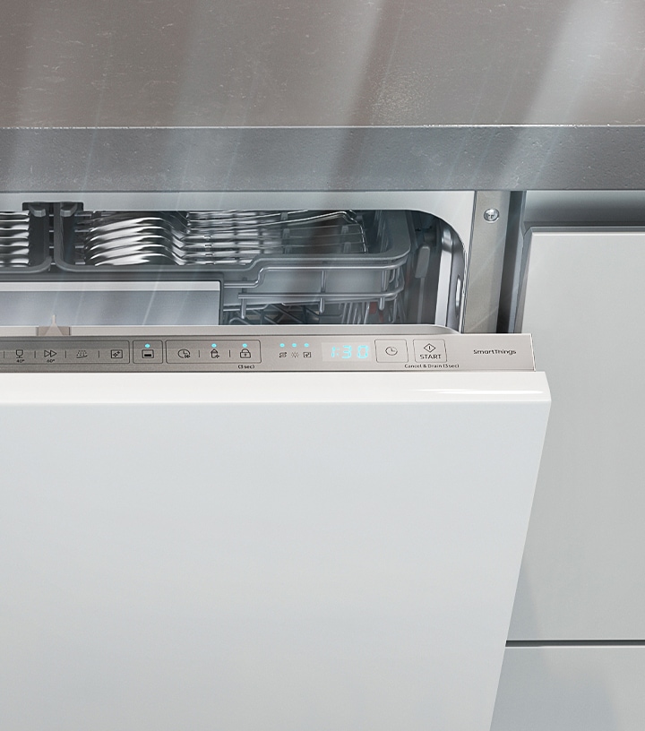 Lave-vaisselle Samsung - Lave-vaisselle 3, DW60A6092FS, Gris, L:59.8cm,  H:85.5cm, P:60cm, Classe énergétique : D