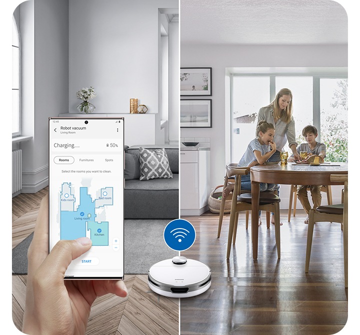 Samsung Jet Bot Robot Vacuum Cleaner VR8500T Samsung UK - Main Image