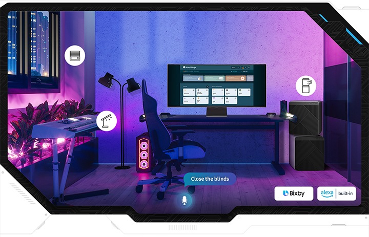 Monitor Gaming Odyssey OLED G8 de 34 LS34BG850SLXZB —
