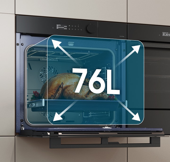 Samsung Four Twin Convection™ catalyse - NV75K5541BS, Cuisson, Achat,  prix, avis
