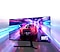 S50GC monitor shows a car speeding away from the camera in a multi-colored tunnel. The smooth picture even at high-speed demonstrates the 100Hz refresh rate.