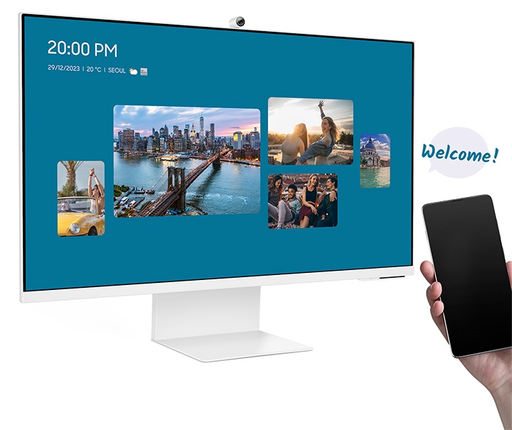 Samsung M8 32型UHD/4Kモニター Smart Monitor M8 | 32 inch M80D | Samsung US