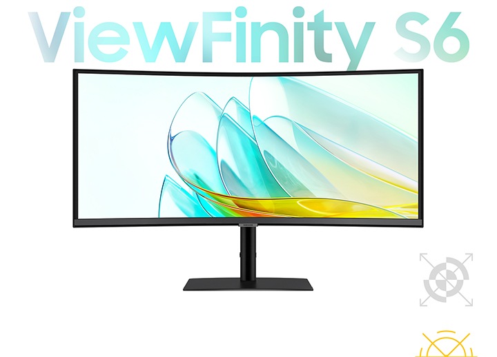 Samsung ViewFinity LS34C652UAUXEN – 34 pulgadas LED Curvo– Monitor PC