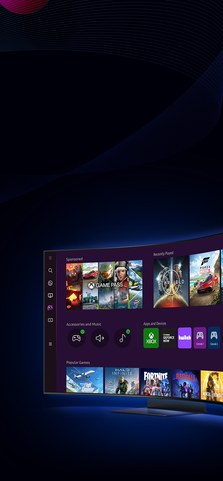 55 Inch Odyssey Ark 2nd Gen Gaming Monitor G97NC | Samsung UK