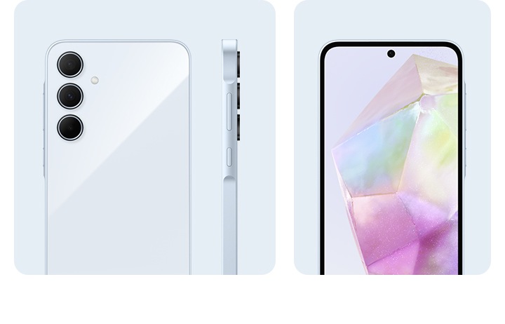 Galaxy A35 back view