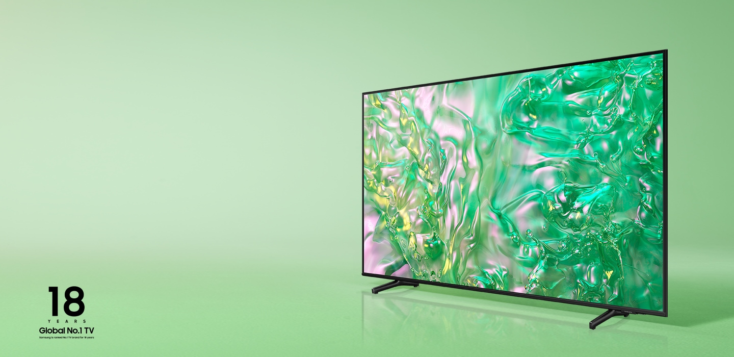 DU8000 with a fluid green design displayed.