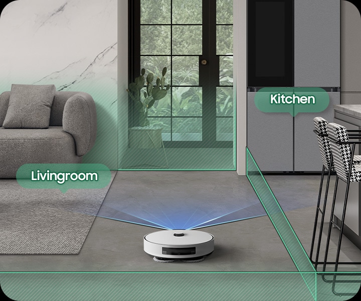 Bespoke Jet Bot Combo Steam AI Robot Vacuum Samsung UK